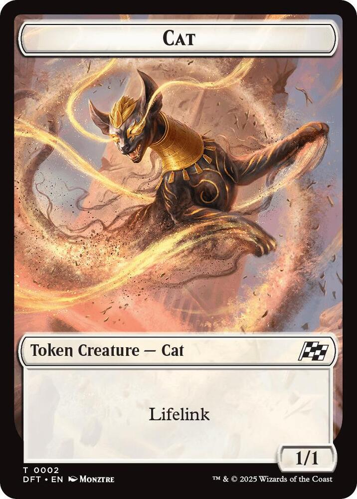 Cat // Thopter (0010) Double-Sided Token [Aetherdrift] 2 // 10