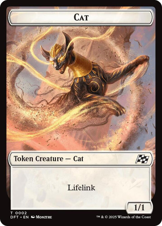 Cat // Thopter (0010) Double-Sided Token [Aetherdrift] 2 // 10