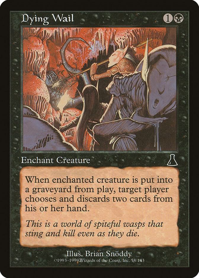 Dying Wail [Urza's Destiny] 58