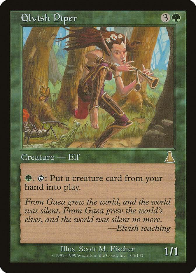 Elvish Piper [Urza's Destiny] 104