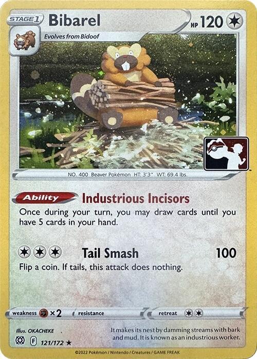 Bibarel (Cosmos Holo) [Prize Pack Series Cards] 121/172