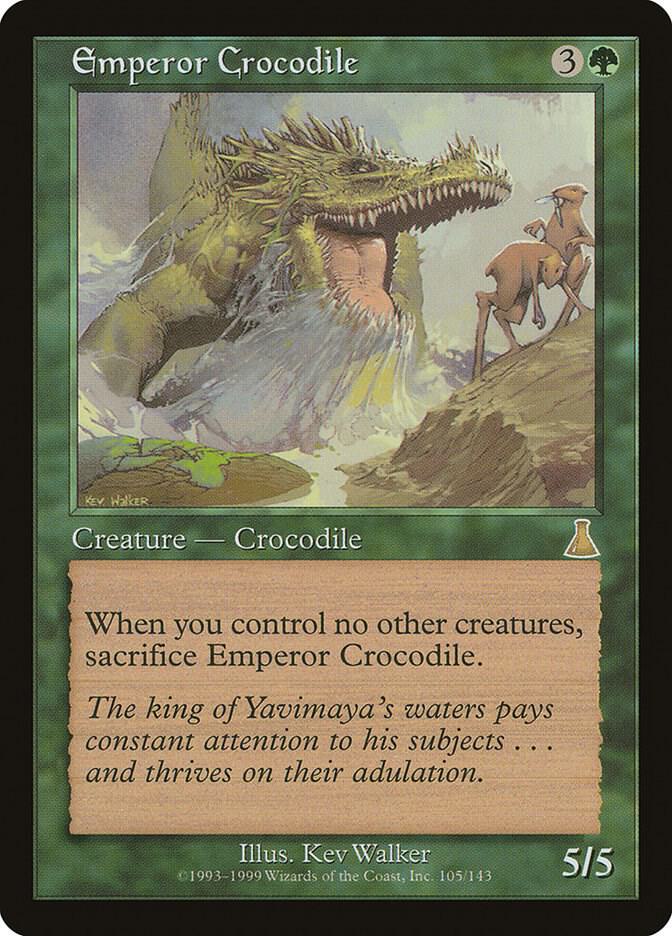 Emperor Crocodile [Urza's Destiny] 105