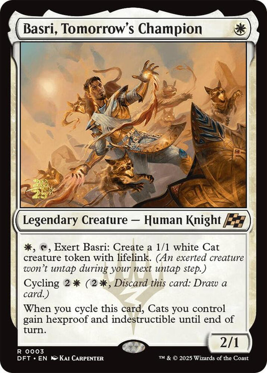 Basri, Tomorrow's Champion [Prerelease Cards] 3