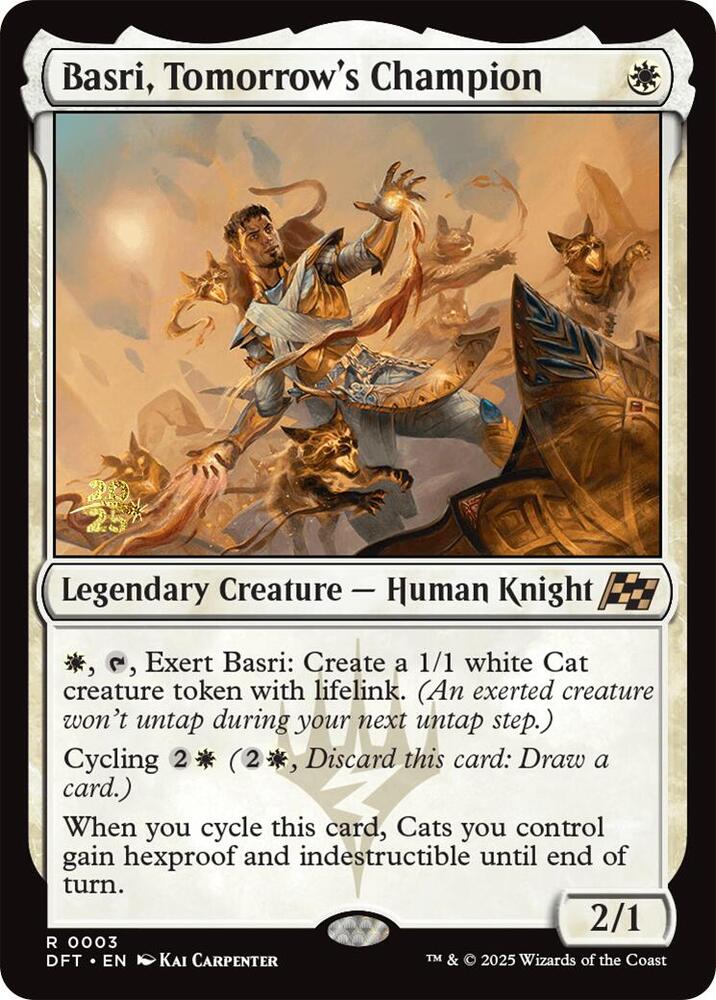 Basri, Tomorrow's Champion [Prerelease Cards] 3