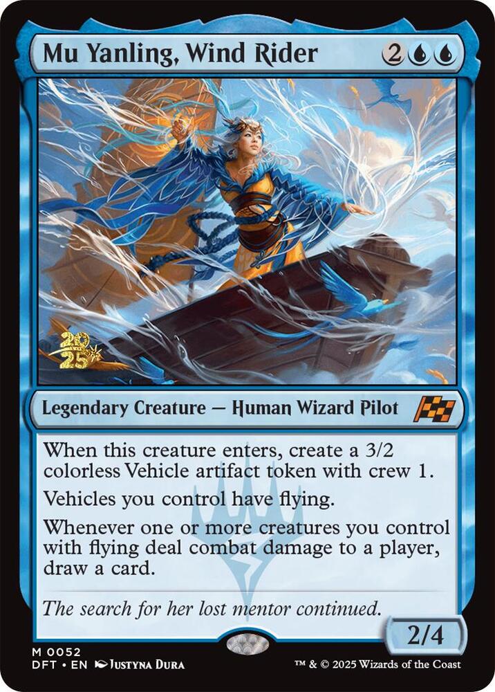 Mu Yanling, Wind Rider [Prerelease Cards] 52