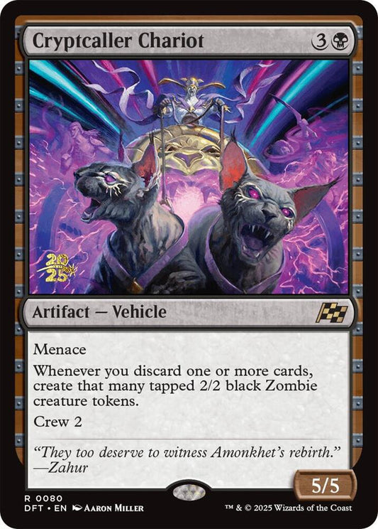 Cryptcaller Chariot [Prerelease Cards] 80