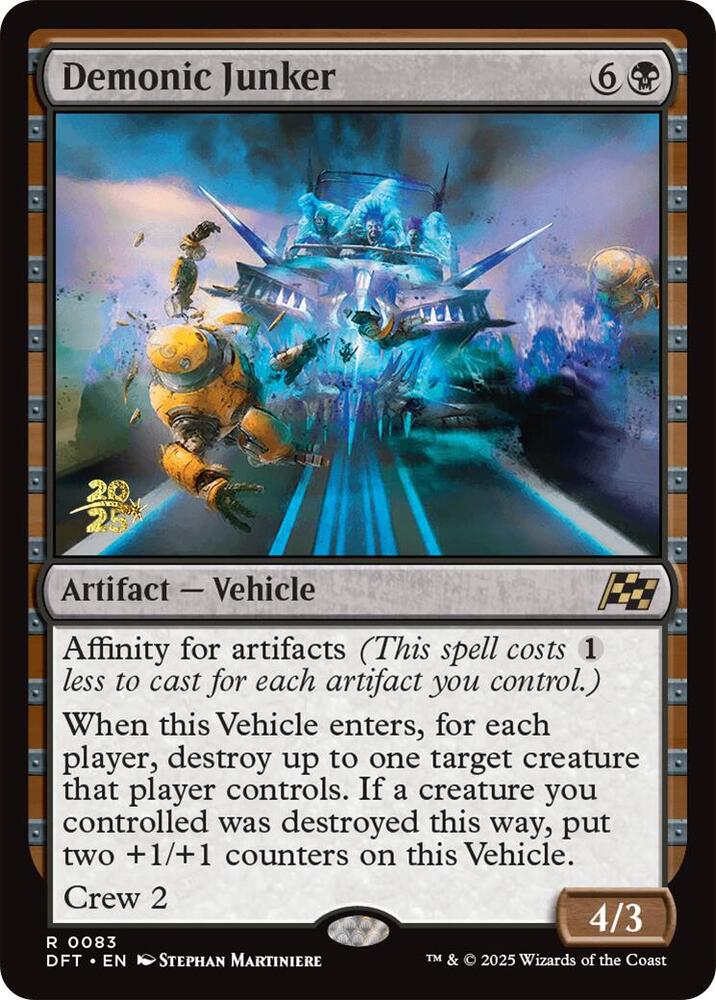 Demonic Junker [Prerelease Cards] 83