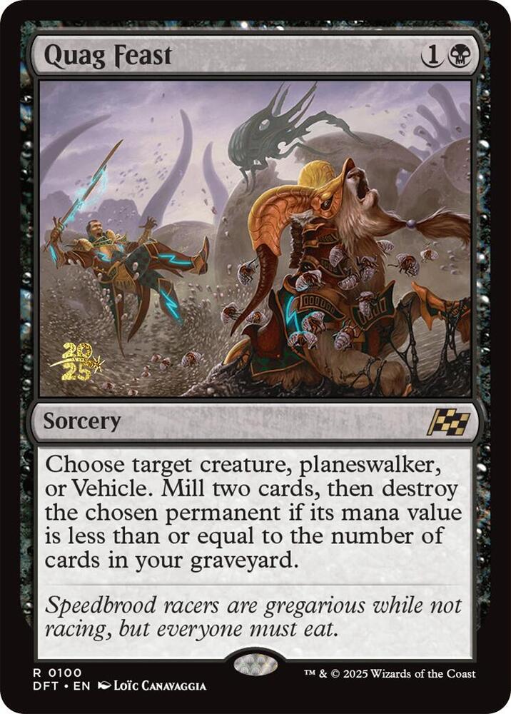 Quag Feast [Prerelease Cards] 100
