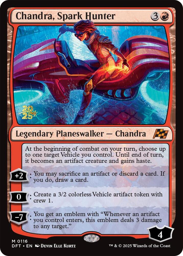 Chandra, Spark Hunter [Prerelease Cards] 116