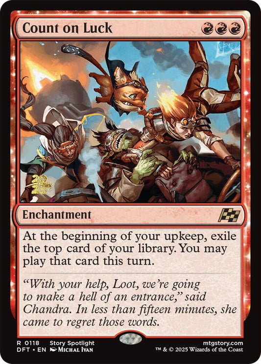 Count on Luck [Prerelease Cards] 118