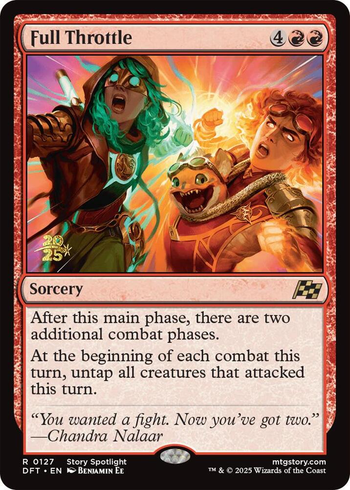 Full Throttle [Prerelease Cards] 127