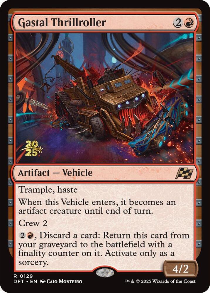 Gastal Thrillroller [Prerelease Cards] 129
