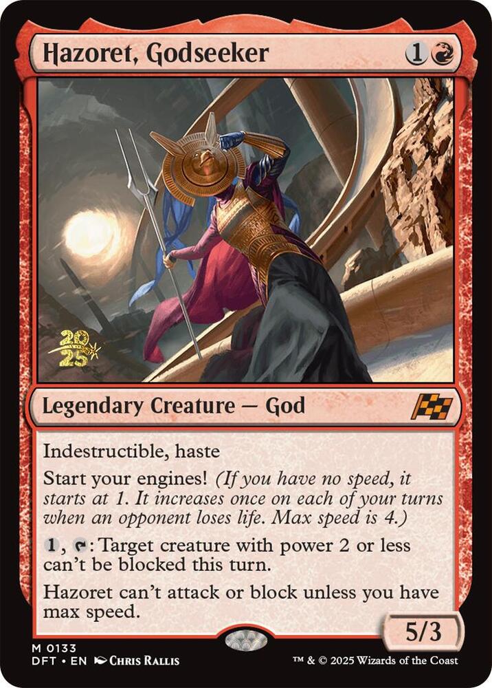 Hazoret, Godseeker [Prerelease Cards] 133