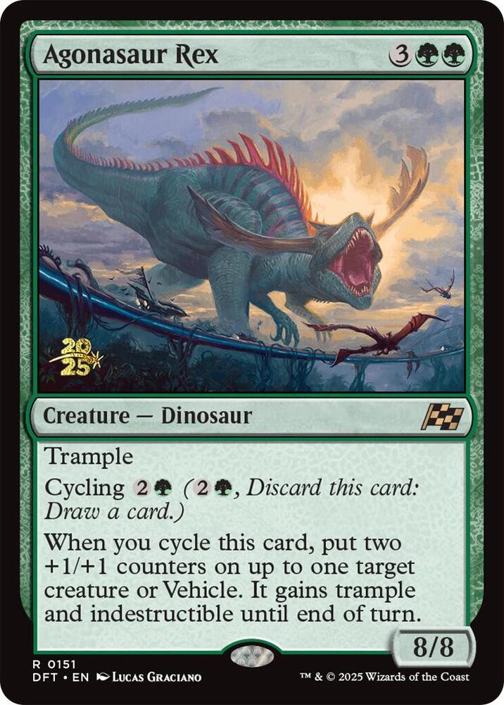 Agonasaur Rex [Prerelease Cards] 151
