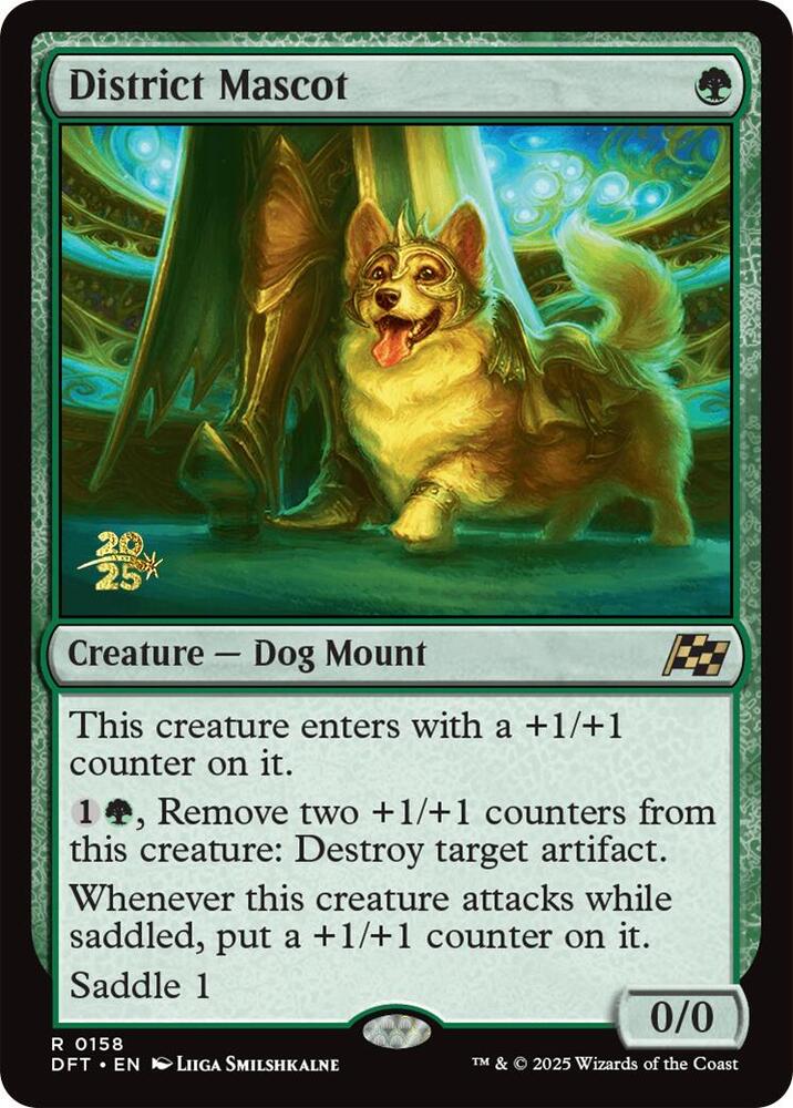 District Mascot [Prerelease Cards] 158
