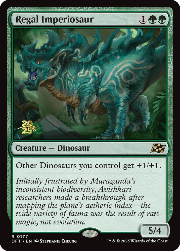 Regal Imperiosaur [Prerelease Cards] 177