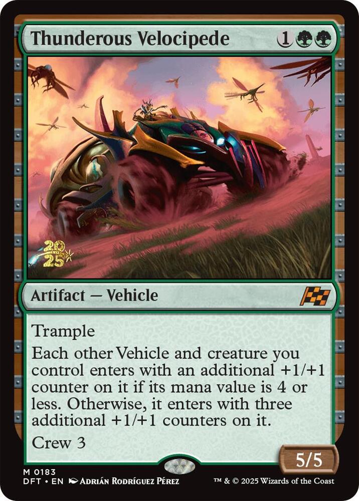 Thunderous Velocipede [Prerelease Cards] 183