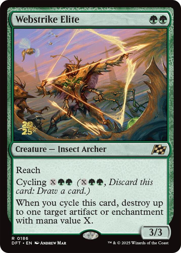 Webstrike Elite [Prerelease Cards] 186
