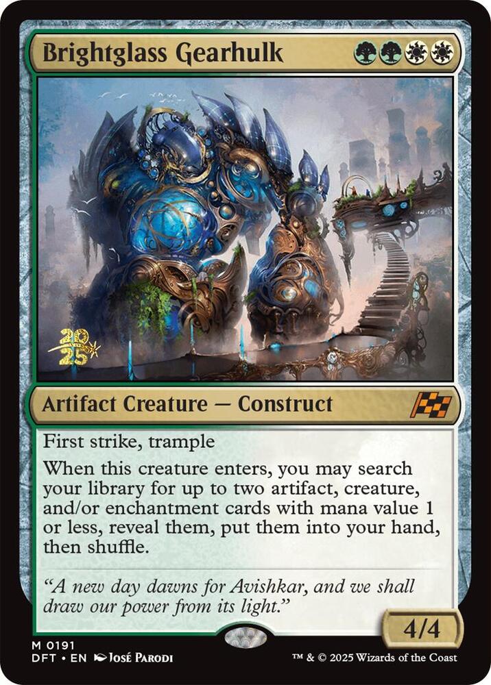Brightglass Gearhulk [Prerelease Cards] 191