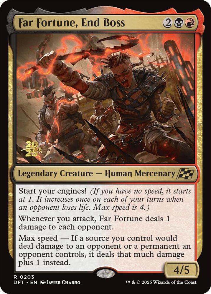 Far Fortune, End Boss [Prerelease Cards] 203