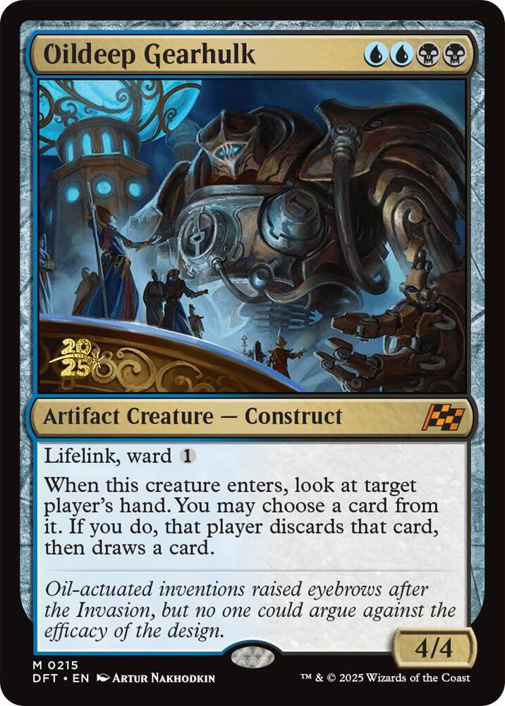Oildeep Gearhulk [Prerelease Cards] 215
