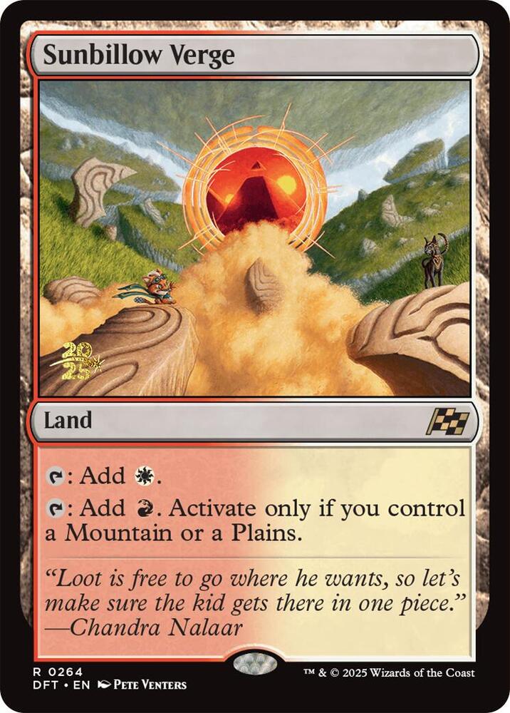 Sunbillow Verge [Prerelease Cards] 264