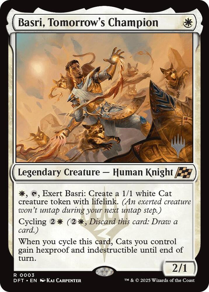 Basri, Tomorrow's Champion [Promo Pack: Aetherdrift] 3