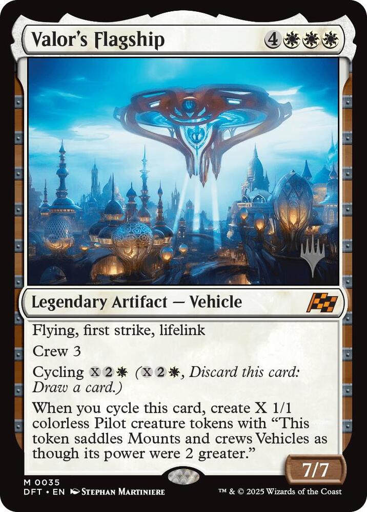 Valor's Flagship [Promo Pack: Aetherdrift] 35