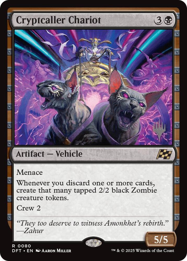 Cryptcaller Chariot [Promo Pack: Aetherdrift] 80