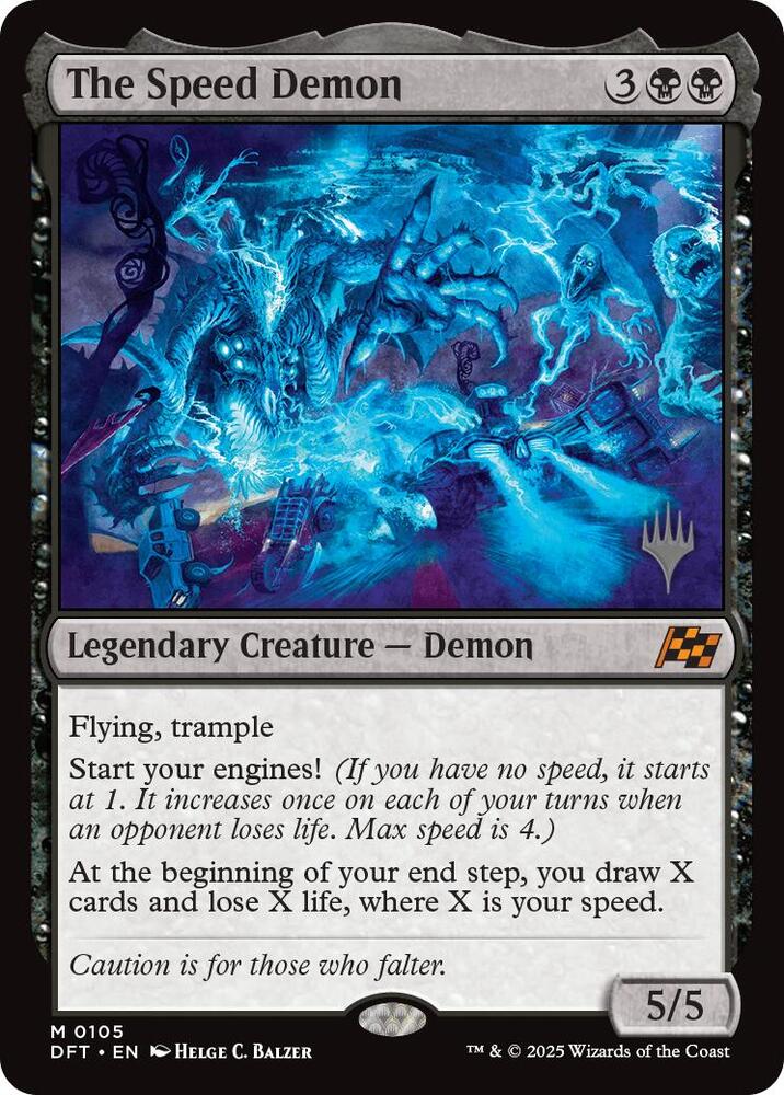 The Speed Demon [Promo Pack: Aetherdrift] 105