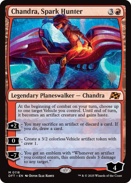 Chandra, Spark Hunter [Promo Pack: Aetherdrift] 116