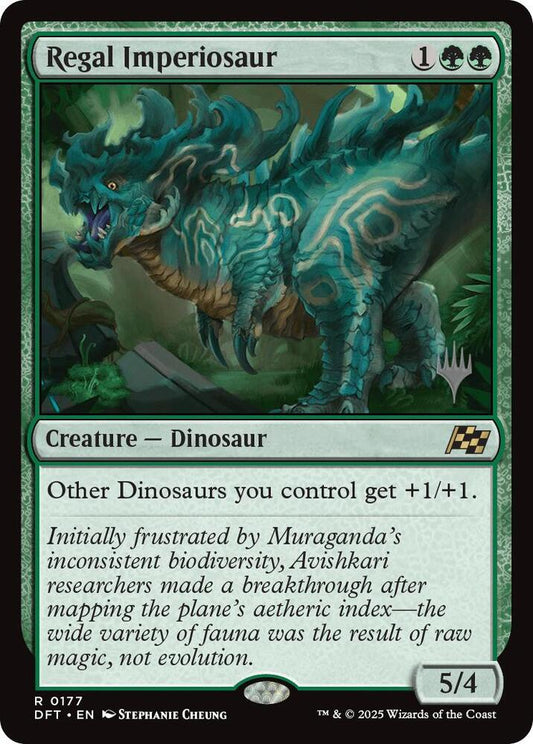 Regal Imperiosaur [Promo Pack: Aetherdrift] 177