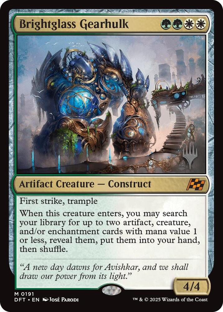 Brightglass Gearhulk [Promo Pack: Aetherdrift] 191