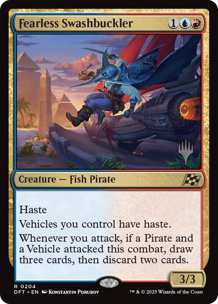 Fearless Swashbuckler [Promo Pack: Aetherdrift] 204