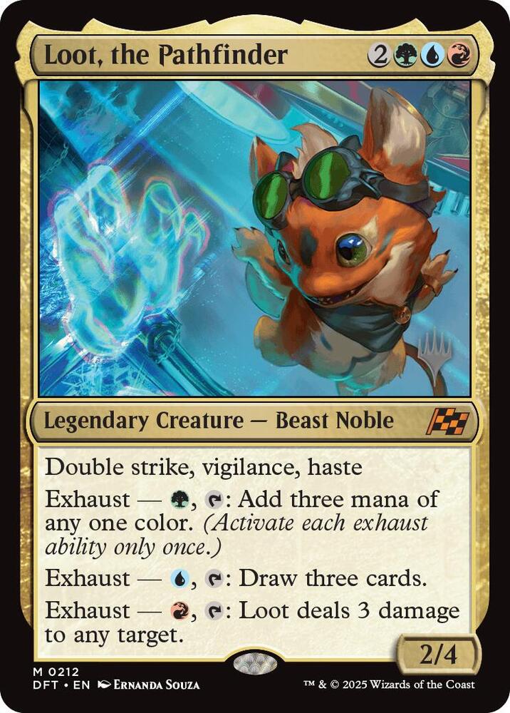 Loot, the Pathfinder [Promo Pack: Aetherdrift] 212