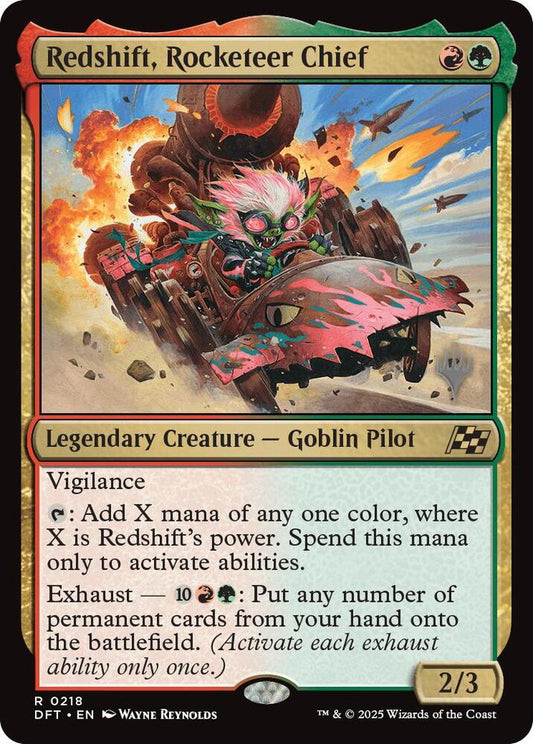 Redshift, Rocketeer Chief [Promo Pack: Aetherdrift] 218