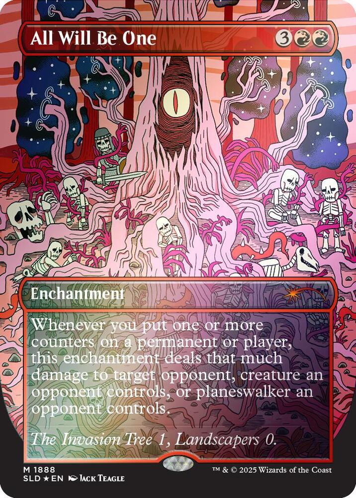 All Will Be One (Rainbow Foil) [Secret Lair Drop Series] 1888