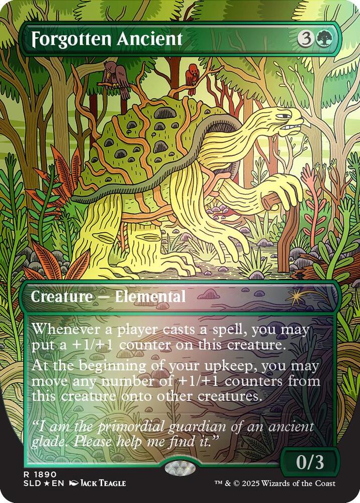 Forgotten Ancient (Rainbow Foil) [Secret Lair Drop Series] 1890