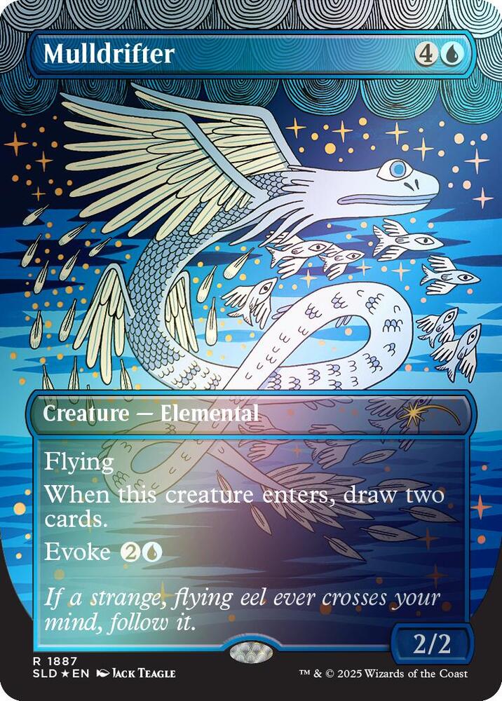 Mulldrifter (Rainbow Foil) [Secret Lair Drop Series] 1887