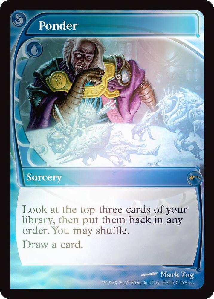 Ponder (Future Sight) [MagicFest Cards] 2