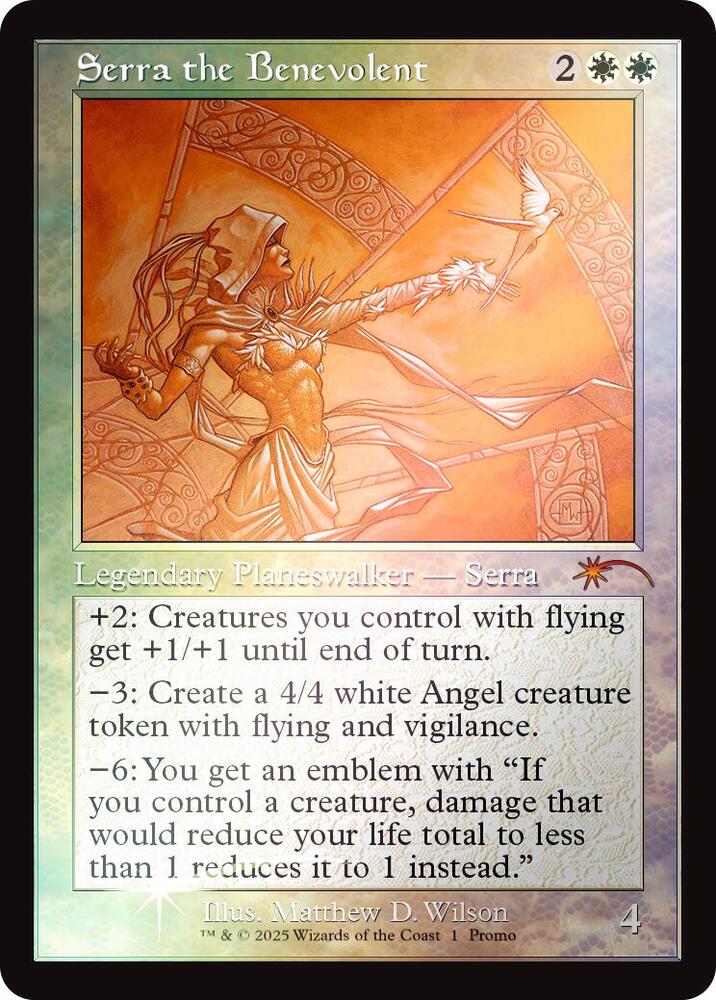 Serra the Benevolent (Retro Frame) [MagicFest Cards] 1
