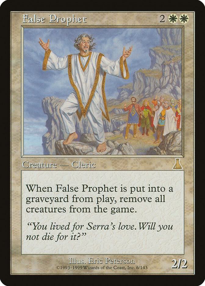 False Prophet [Urza's Destiny] 6