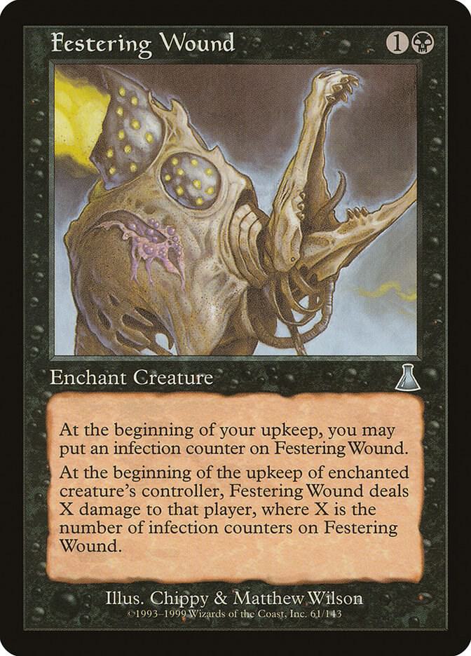 Festering Wound [Urza's Destiny] 61