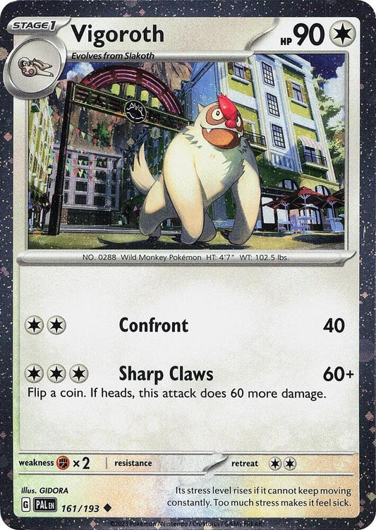 Vigoroth (Cosmos Holo) [Miscellaneous Cards & Products] 161/193