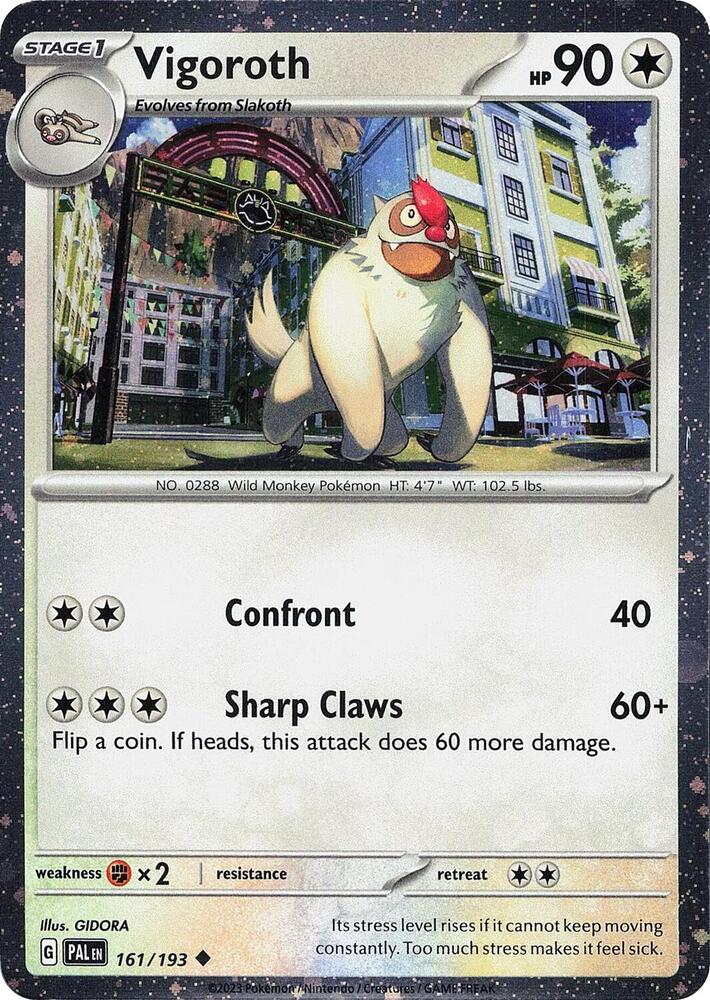 Vigoroth (Cosmos Holo) [Miscellaneous Cards & Products] 161/193