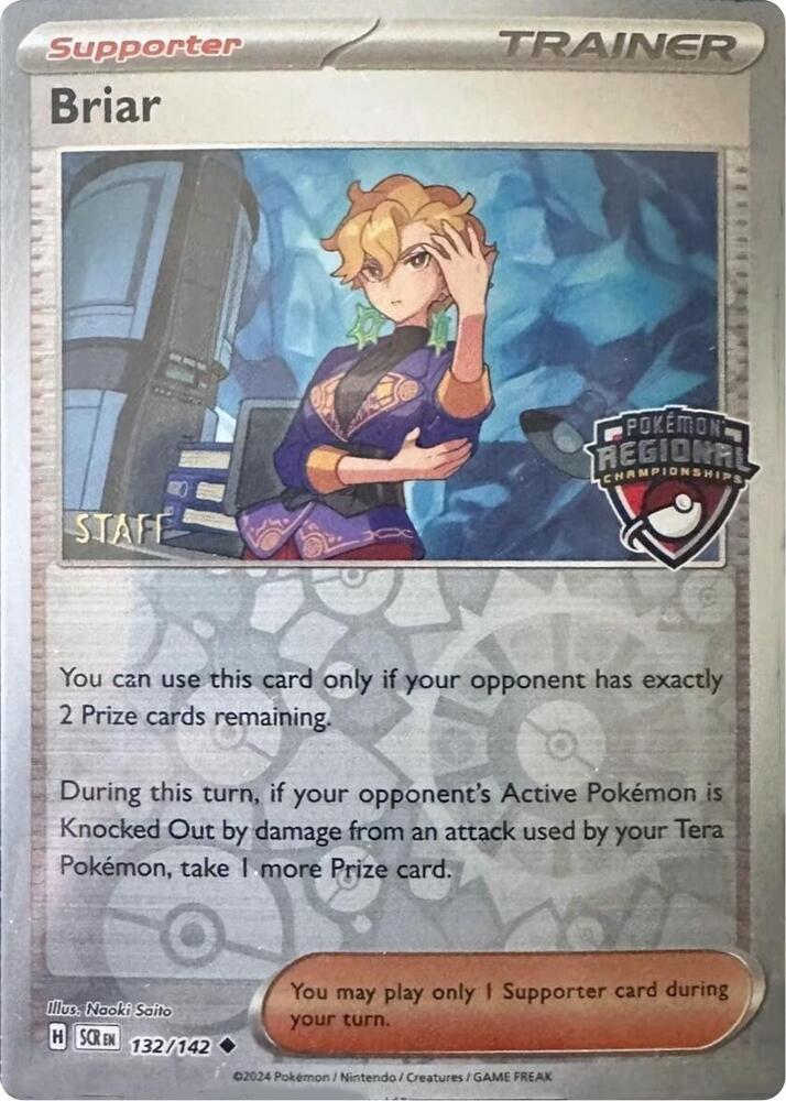 Briar - 132/142 (Regional Championship) [Staff] [League & Championship Cards] 132/142