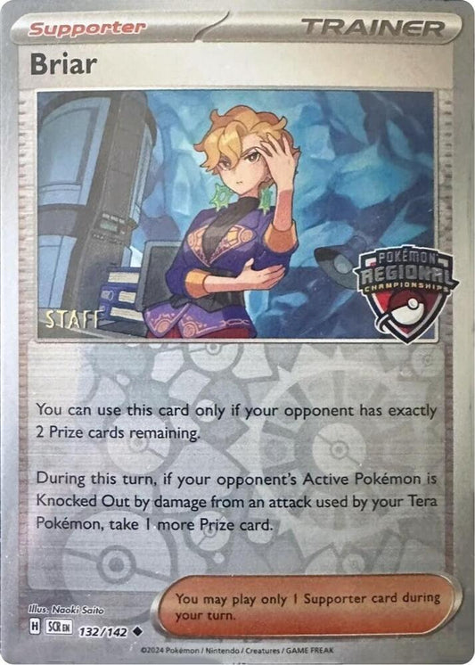 Briar - 132/142 (Regional Championship) [Staff] [League & Championship Cards] 132/142
