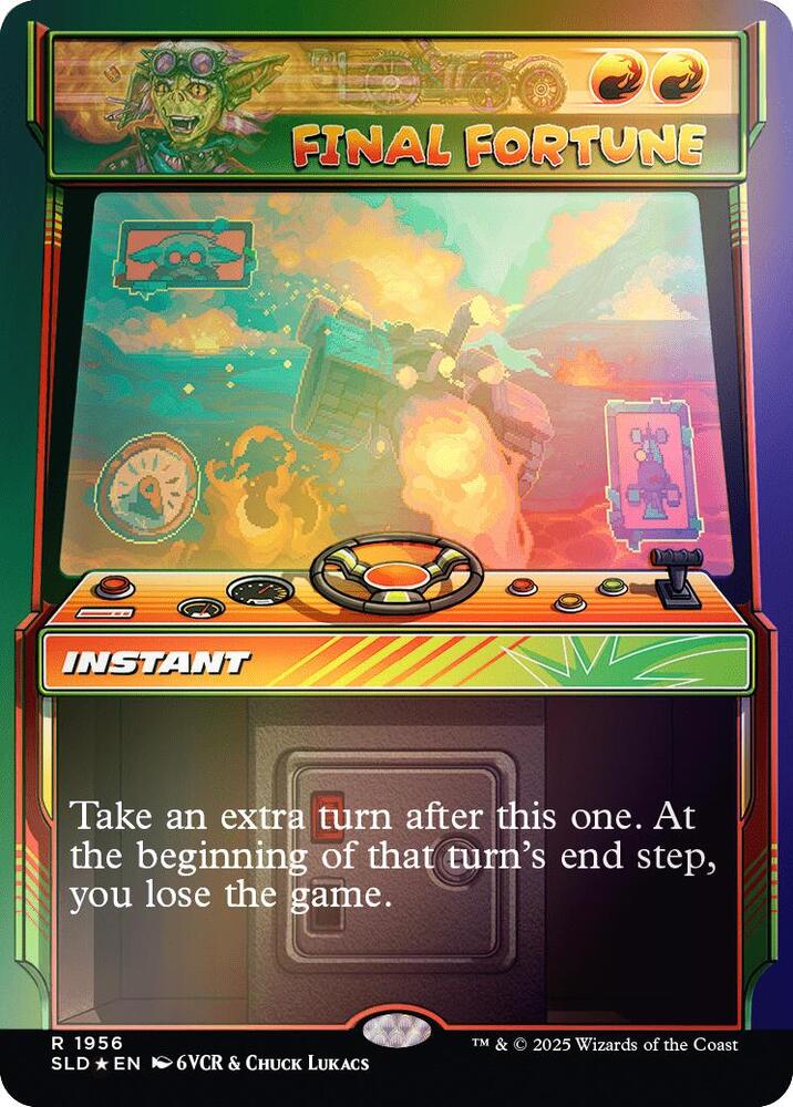 Final Fortune (Rainbow Foil) [Secret Lair Drop Series] 1956