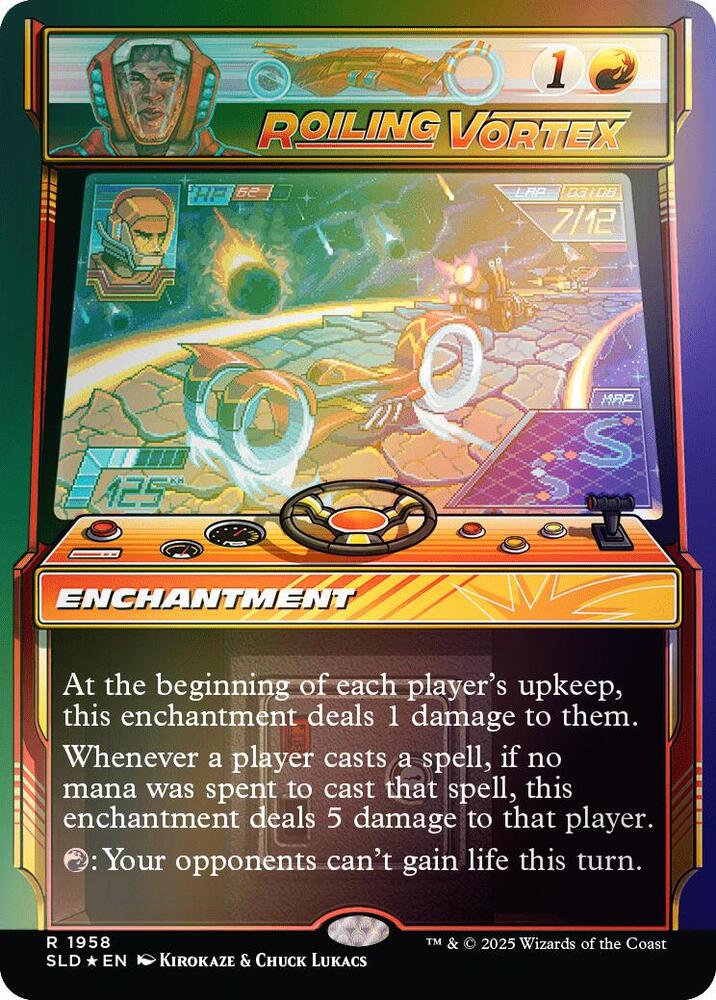 Roiling Vortex (Rainbow Foil) [Secret Lair Drop Series] 1958