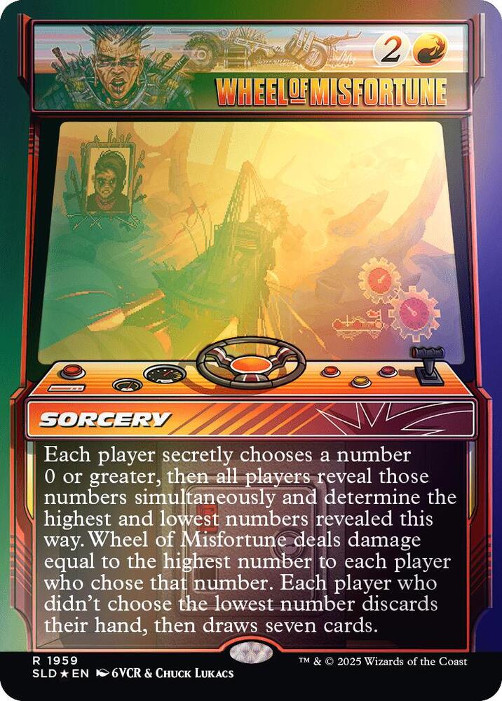 Wheel of Misfortune (1959) (Rainbow Foil) [Secret Lair Drop Series] 1959
